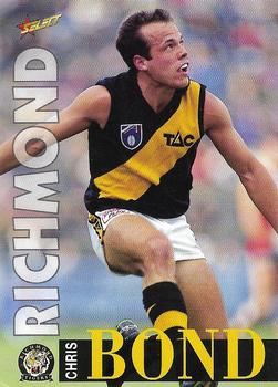 1996 Select AFL #27 Chris Bond Front